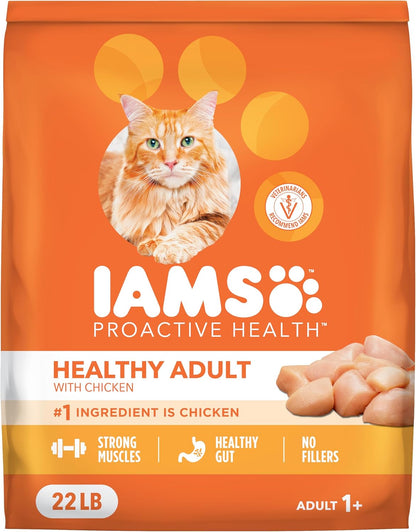 Proactive Health Adult Dry Cat Food Chicken & Salmon Recipes